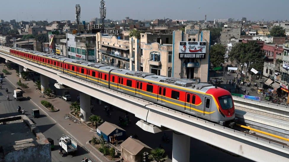 Lahore Orange Line Metro Train case study