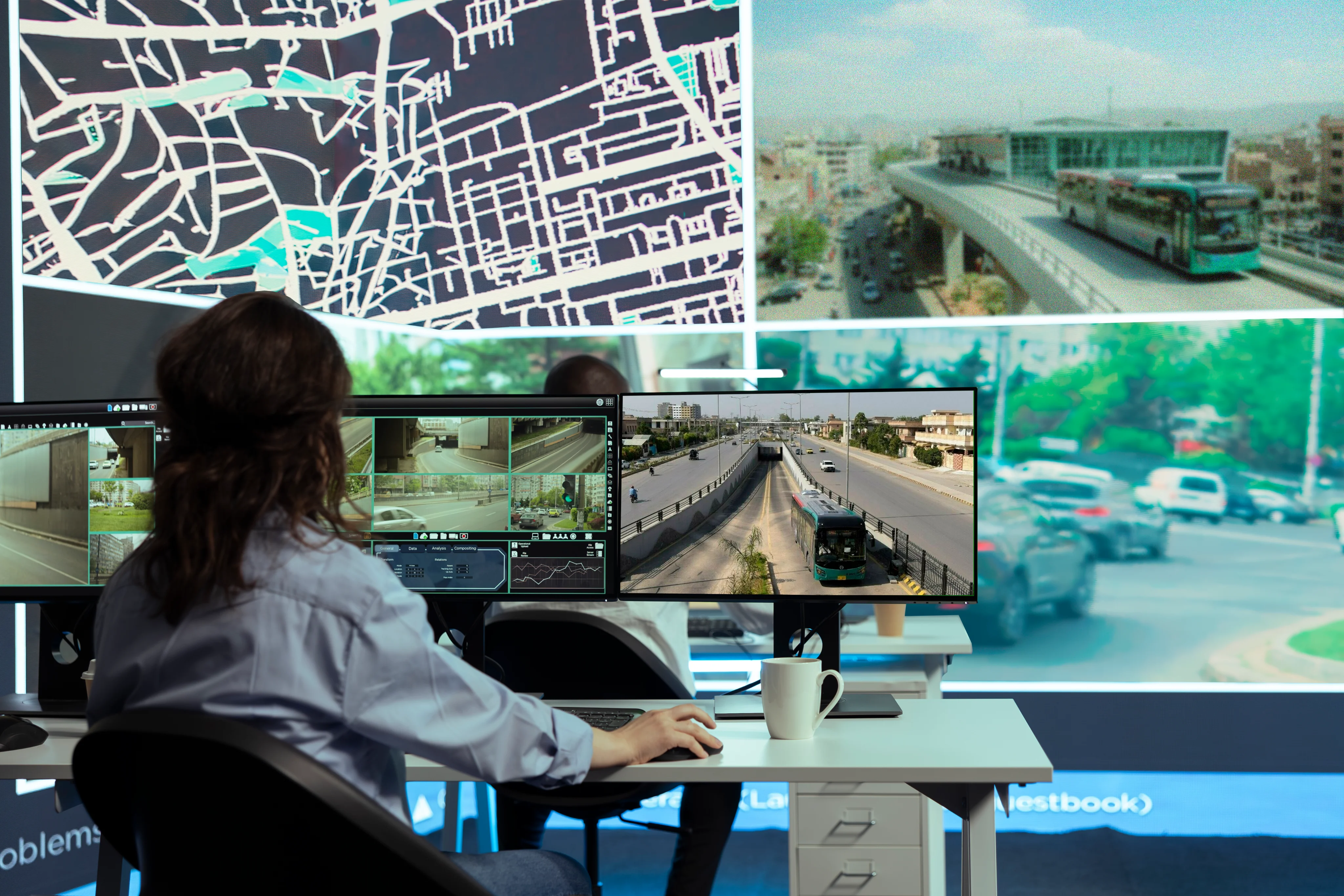 Fleet management control room overview